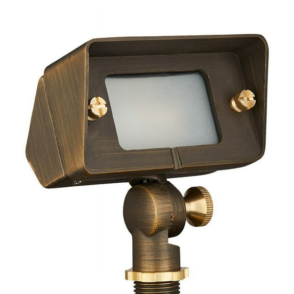 VOLT Gentle Splash Cast Brass 12V Flood Light & Wall Wash