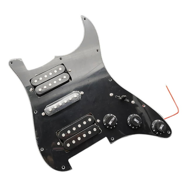Guardoinrt Plaque de Protection pour Guitare Réglable Outil de Réparation Pièces Meilleur Remplacement pour Musiciens Noir 28.5x22.5cm