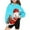 Sky Blue, variant on Christmas Hoodie Kids Christmas Hoodie for Kid Girls Boys Christmas Hoodie Christmas Children's Shirt Long Sleeved Printed Round Neck Long Top Suitable for Boys and Girls Aged Hooded Sweatshirt