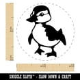 thumbnail image 2 of Cute Baby Duck Duckling Self-Inking Rubber Stamp Ink Stamper - Brown Ink - Mini 1/2 Inch, 2 of 7