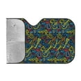 thumbnail image 2 of ZICANCN Car Sun Shades Front Windshield, Masquerade Brazilian Carnival Automotive Front Window Sun Shield Visor, Medium Size, 2 of 8