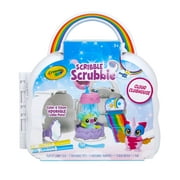 Crayola Scribble Scrubbie Cloud Clubhouse, Coloring Toys, Gifts, Beginner Unisex Child, 8 Pcs