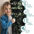 thumbnail image 3 of Blackout Kids Curtains,Math Equations Glowing Green Pattern Childrens Insulated Curtains Set Of 2,Bedroom Essentials,Toddler Room Decor 42"x54", 3 of 5
