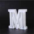 thumbnail image 3 of Led Usb Letter Lights Light Up White Plastic Letters Standing Hanging A-Z &,Christmas Lights Led 50 Count, 3 of 4