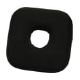 thumbnail image 2 of Flynix Ear Piercing Pillow Pierced Ears Support Breathable Ergonomic Washable Polyester black square, 2 of 10