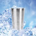 thumbnail image 4 of Termo Vasos de acero inoxidable de 500ML Vasos de pinta de vaso de 16 oz Vasos de metal 18/8 Ndcxsfigh  Nuevos Originales, 4 of 6