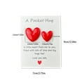 thumbnail image 2 of Valentine's Day Gifts for Kids - 60 Pack Valentine's Day Cards with Heart-shaped Plastic Heart-shaped Material Valentine Exchange for Classroom School Party, Version C, 2 of 4
