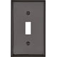 thumbnail image 1 of Placa de pared Leviton, termoestable, de plástico, 1 banda, marrón, 1 of 1