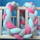 thumbnail image 4 of Nudo de almohada de bola de nudo largo tejido para cama decorativa trenzada de tres hebras para habitación de niños, 4 of 6