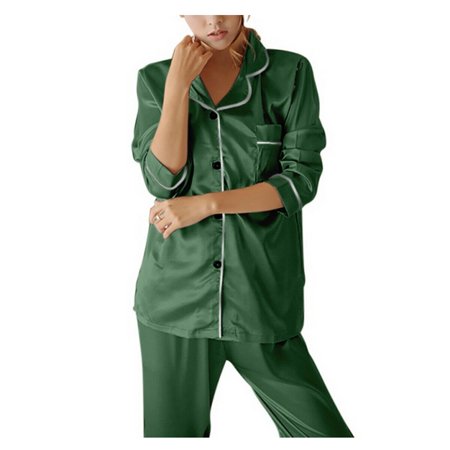 

Women Satin plump Lingerie Nightwear Pajamas Loungewear Underwear Sleepwear Suit