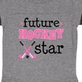 thumbnail image 3 of Inktastic Future Field Hockey Star Girls Baby Bodysuit, 3 of 4