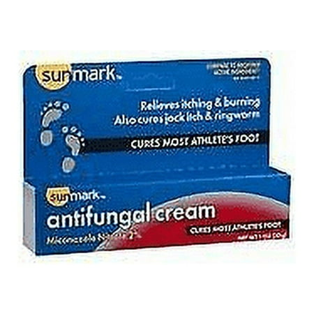 Sunmark Antifungal 1% Strength Cream 1 oz. Tube 2 Pack