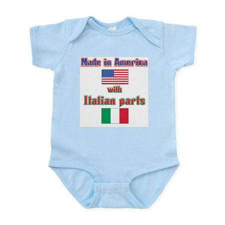 

CafePress - Italian American Made Infant Bodysuit - Baby Light Bodysuit Size Newborn - 24 Months
