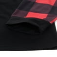 thumbnail image 4 of Ensembles de Pyjamas Assortis pour Famille Pyjamas de Noël Imprimés Arbre de Noël avec Bas à Carreaux, 4 of 6