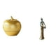 thumbnail image 1 of Figura De Resina Moderna Y Escultura De Dama Tribal Africana, Fusión De Elegante Fruta Y Estatua De Mujer Para Mesa, Estantería, Comedor, Dormitorio, Decoración De Oficina., 1 of 8