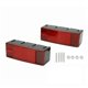 thumbnail image 2 of 2Pcs Truck Tail Lights 12V ABS Shell Easy to Install Trailer Tail Light, 2 of 3