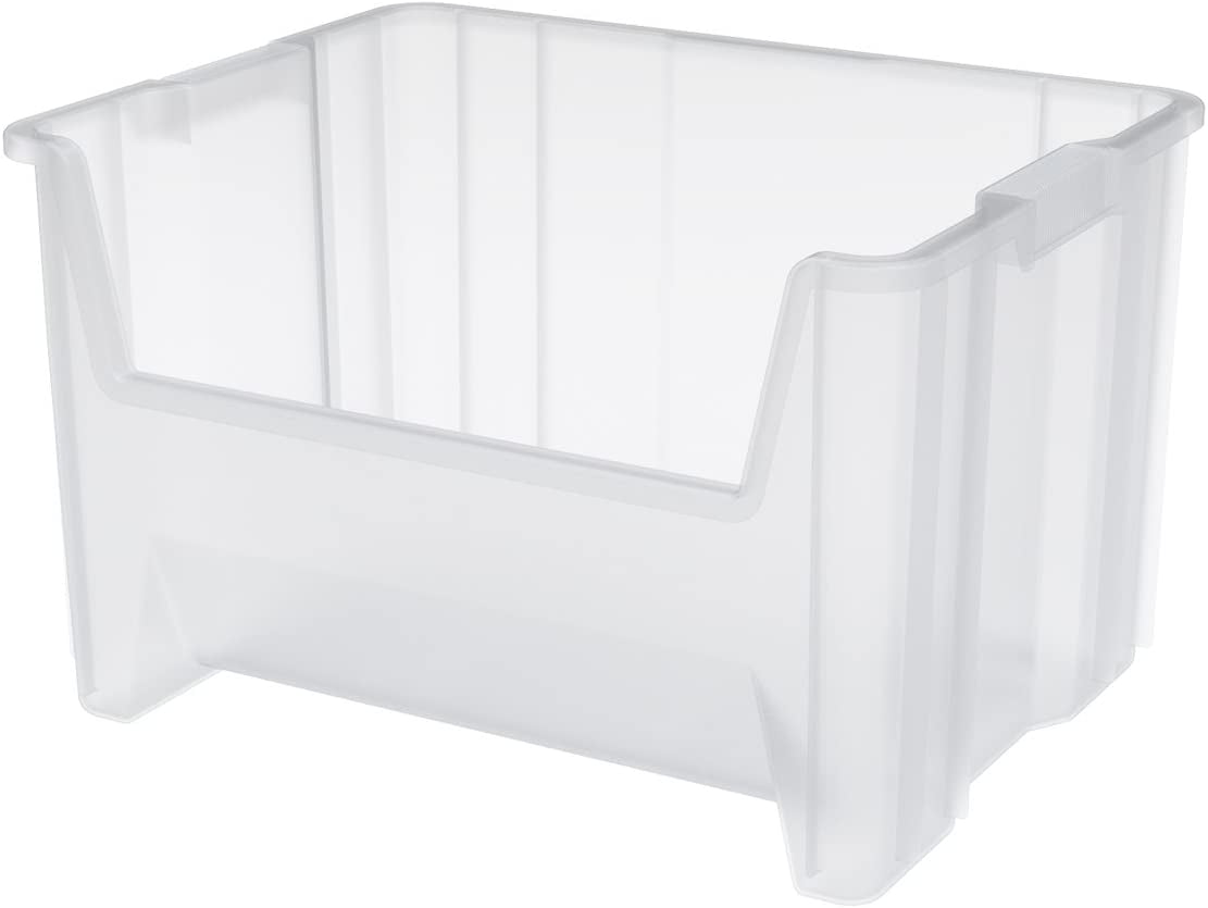 Giant Plastic Stackable Storage Bin 15Wx19Dx12H