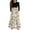 #A17-Beige, variant on Abcomgle Girls Maxi Dresses 7-16 Patchwork Ruffle Long Sleeve Maxi Dress Floral Print Crew Neck Sundresses Beach Tiered Dresses with Pockets,13-14 Years Earthy Yellow