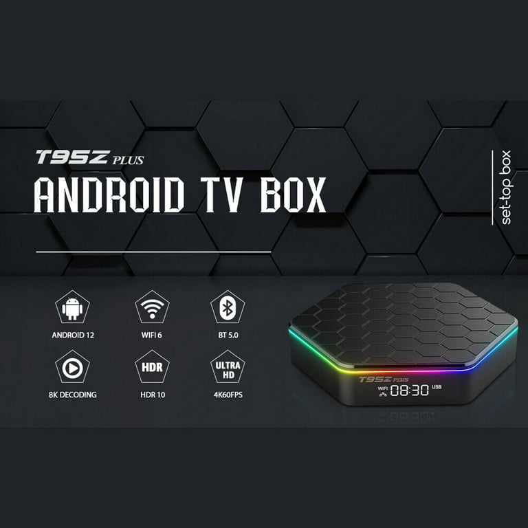 T95Z Plus 6K HD TV Box - Android 12.0, A53 Quad Core, 4GB T95Z Plus 6K HD TV Box - Android 12.0, A53 Quad Core, 4GB