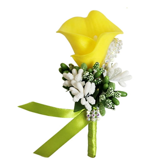 LYMAYTER Épinglette Callalily Commune Broche Callalily Commune - Réaliste, pour Mariage