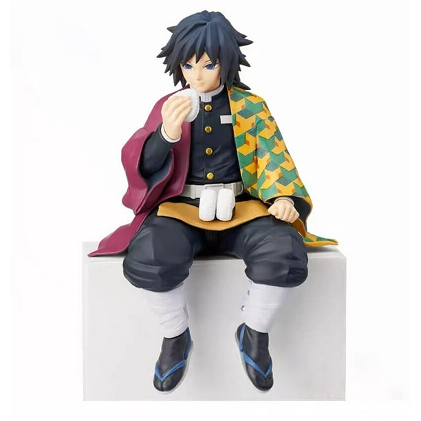 Figura DE ACCIÓN DE Kimetsu no Yaiba Daki, modelo de juguete de Anime Kokushibou/Gyuutarou, Demon Slayer, Tsugikuni yoriachi Gong Bohan LED