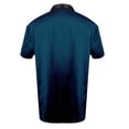 thumbnail image 3 of Men's Casual Chef Uniform, CHEF Print Short Sleeve Trendy Kitchen Work Jacket for Professional Chefs Restaurant Hotel Bakery,Dark Blue M, 3 of 5