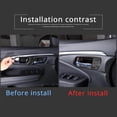 thumbnail image 4 of TINKI Inner Door Handle Bowl Cover Trim for Honda Pilot 2016-2022, 4PCS, ABS, 4 of 7
