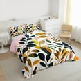 thumbnail image 3 of Homewish Teenagers Tree Leaves 3 Pieces Queen Comforter Set,Retro Vintage Aesthetic Ultra Soft Bedding Sets,Botanical Planst Bedding Comforter Set Breathable,Luxury Bedroom Decor,Reversible, 3 of 8