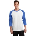 thumbnail image 1 of 50/50 Cotton/Poly 3/4Sleeve Raglan TShirt, 1 of 1