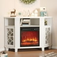 thumbnail image 3 of Cozy Home Electric Fireplace Insert with Remote, Adjustable Flame - 18 in, Black, 3 of 9