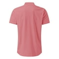 thumbnail image 2 of BOBOGOJP Polo à Manches Courtes pour Hommes Polo Classique à Manches Courtes (Rose,P), 2 of 4
