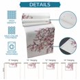 thumbnail image 6 of Cherry Flowers Table Runner 72 Inches, Spring Modern Pink Floral Branch Bed Runner Dresser Scarves Tabletop for Indoor Outdoor Parties/Ceremony/Banquet, 18" x 72", 6 of 9
