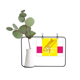 thumbnail image 1 of Como   equilibrio   dicta Marco De Metal Florero De Cerámica Decoración, 1 of 4