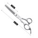 thumbnail image 2 of Tijeras de entresacar para el cabello, de acero inoxidable 440C con mango ergonómico para peluquería profesional y cuidado de mascotas., 2 of 5