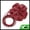 Dark Red, variant on Flower Adjustable Waist Belt for Fashionable Outfits Khaki