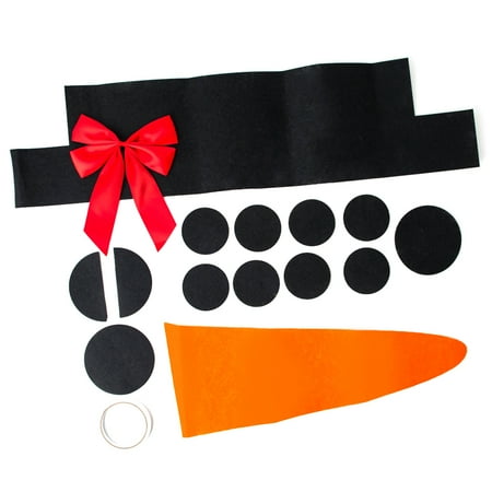 Diy Christmas Snowman Decoration 16 Piece Set Outdoor Garage Door