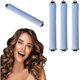 thumbnail image 1 of wonima02 Heatless Hair Rollers for Women, Velvet Overnight Curls Headband, No Heat Jumbo Sponge Rollers Set (blue), 1 of 1