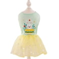 thumbnail image 4 of Easter Spring/Summer Dog Princess Dress, Dog Tutu Skirt Wedding Dress Dresses Birthday Party Costume for Small Dog Girl Apparel  yellow XL, 4 of 8