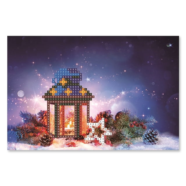 Bearachild 5D diamante pintura tarjeta de felicitación DIY cristal bordado resina punto de cruz adultos regalo decoración artesanía suministros Artesanía HK0003 Bearachild HA009226-03