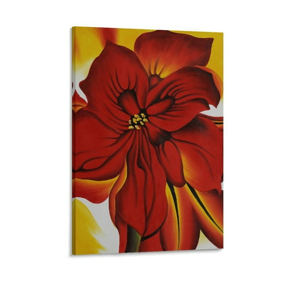 Georgia O'Keeffe Abstract Artist Poster Flowers Poster Decorative Painting Canvas Wall Art Living Room Posters Bedroom Painting 20x30inch(50x75cm)