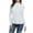White, variant on Fgnfyis Long Sleeve Tops for Women Casual Solid Turtleneck Blouse Tops Shaping Fit Stretchy Layer Tee Shirts Womens T Shirts White XL