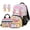 Axolotl Ice Cream, variant on Yuyamidu 5pcs Girls Backpack and Lunch Box Set Middle School Bookbag 4th Grade Kids Boys Girls School Bag with Lunch Bag Pencil Box Bookmarks Duck Camo Backpacks for Teens 13 Years Old