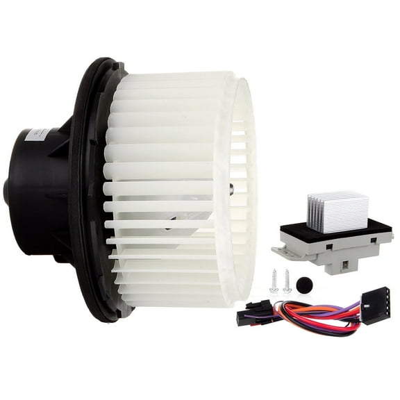 AUTOMUTO AC Heater Blower Motor Module With Wheel and Resistor Replace 20760618 2003-2006 for Chevrolet for Suburban 1500 5.3L,2004 for Chevrolet for Suburban 2500