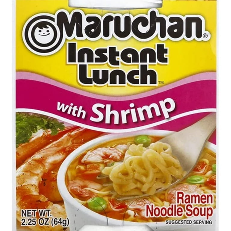 Maruchan Instant Lunch Ramen Noodle Soup Lime Chili with Shrimp - 2.25 oz  pkg