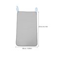 thumbnail image 2 of FONWILYO Daily Use Absorbent Wheelchair Seat Protector Light Grey 1Pack, 2 of 6