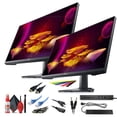 thumbnail image 1 of 2x Dell G2722HS 1080p 27" 165Hz Monitor Juegos FreeSync (G2722HS) + Base WD19S + Prot. Sobretens. + Cable Aux. + Cable Red + Correas Cables + Kit Limp. + Más, 1 of 8