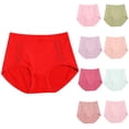 thumbnail image 2 of Paiwinds Women’s Plus Size Mid Waist Briefs, Breathable & Comfortable Solid Color Underwear, Soft Modal Cotton Blend for Everyday Wear, One Size Free Size, 2 of 4