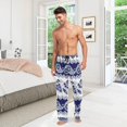 thumbnail image 4 of Top-kevin Mens Pajama Pants Ghosts Halloween Boo Lounge Pajama Bottoms with Pockets, 4 of 13