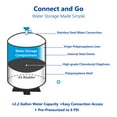 thumbnail image 3 of TankRO 3.0 Gallon RO Expansion Tank – Compact Reverse Osmosis Water Storage Tank Reservoir – with FREE Tank Ball Valve, 3 of 6