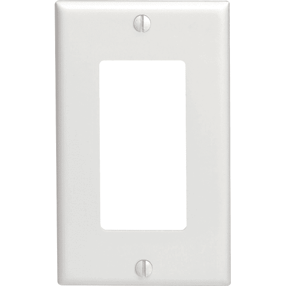 Leviton GFCI Receptacle — Decora® Rocker-Style Design in White — UL Listed for US Residential Electrical Code Compliance, Drop-in NEC-Standard Wiring